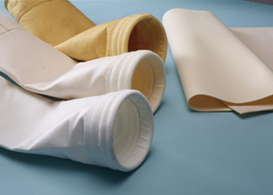 Polyester Anti Statik Yuvarlak 0.1 Mikron Toz Toplayıcı Filtre Torbaları