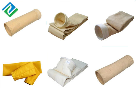 Non Woven Nomex 550gsm 1 Mikron Polyester Çimento Filtre Torbaları