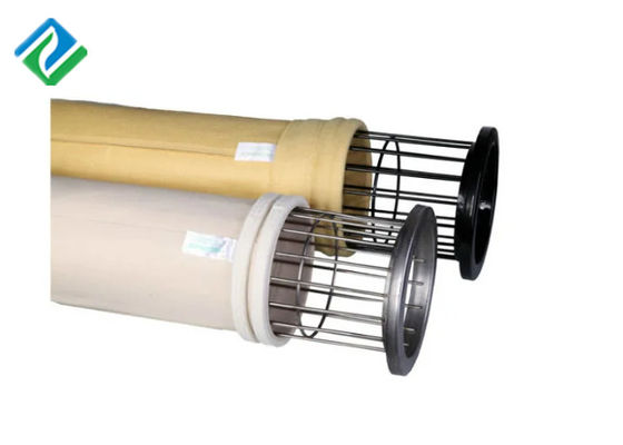 ISO9001 Anti Statik 0.5 Mikron Polyester İğne Keçe Filtre Torbaları