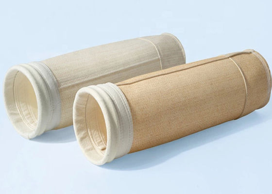 Torbalı Sıcaklık Dayanımı 400 Mikron 2mm Nomex Filtre Torbası