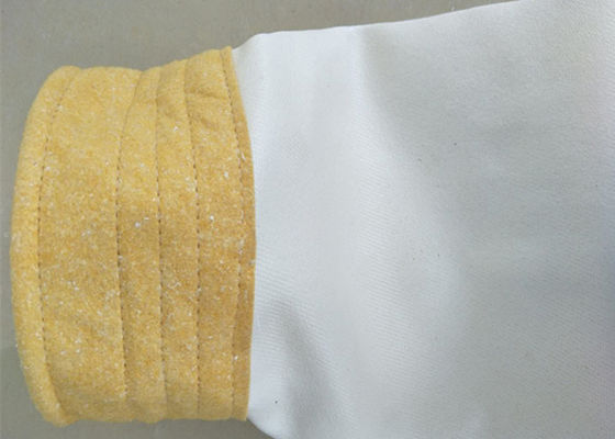 1.6mm 550gsm 5 Mikron Polyester İğne Keçe Filtre Torbaları