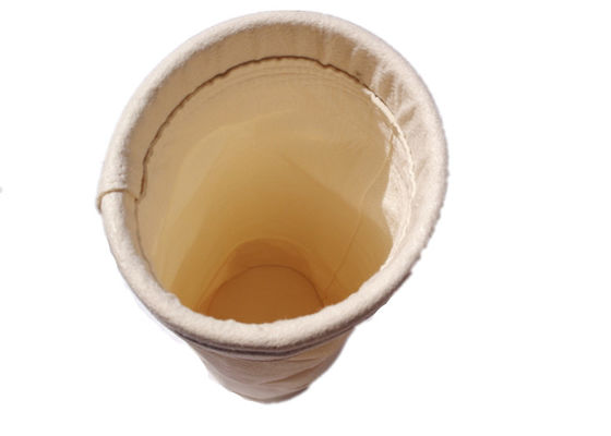 Anti Asit Aramid PTFE Filtre Torbası Akrilik PPS P84 Isı Ayarı