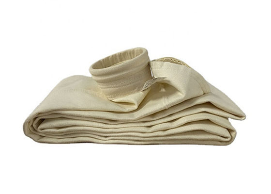Çimento Fabrikası için 550 G / M2 PPS Aramid PTFE Polyester Nomex Filtre Torbası